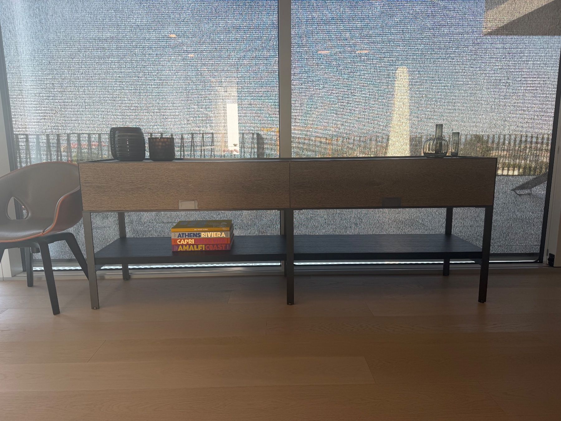 Console: Sideboard/ Konsole ERACLE von MAXALTO, Eiche und Sucupira – Usato da Zug venduto da ker_y92n 1