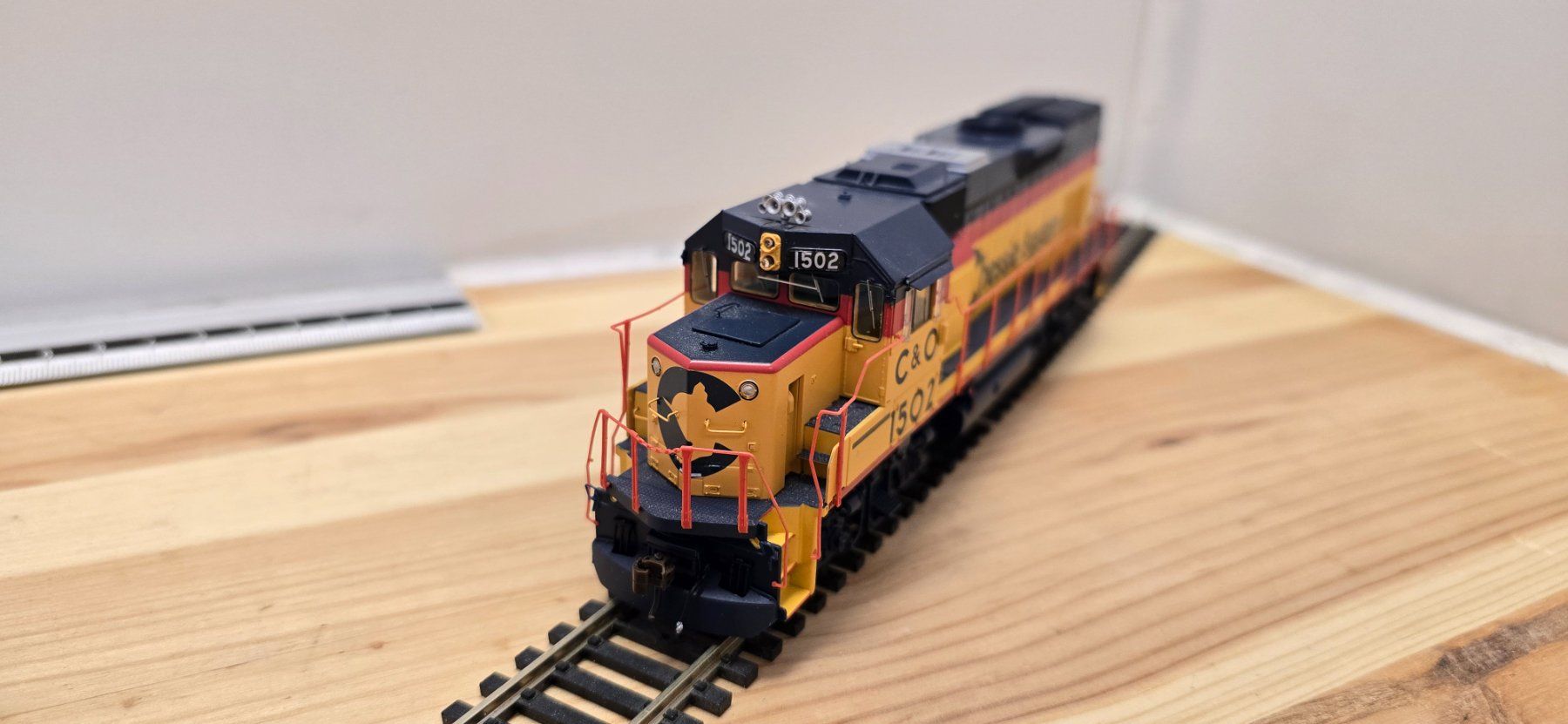 Modellini di ferrovie: Genesis G68032 Chessie System GP15T 1502 – Nuovo (secondo la descrizione) da Büsserach venduto da ModellbahnDepot 4