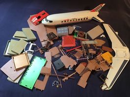 Playmobil Ersatzteile, Flugzeug, Rennwagen,viel Zubehör!