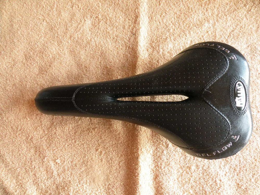 Selle Vélo Vintage Selle Italia Turbo Triathlon - Italie 1985 - Blanche - Occasion