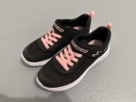 Skechers Girls Black Pink Sneakers Size 35 new 