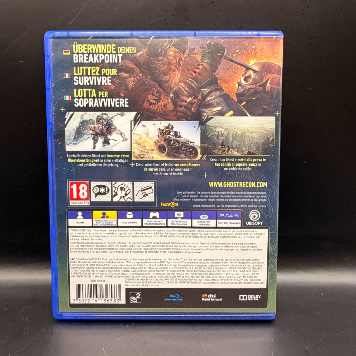 Sony Jeux: Ghost Recon Breakpoint PS4 – D'occasion à Düdingen par Nerdworld 1