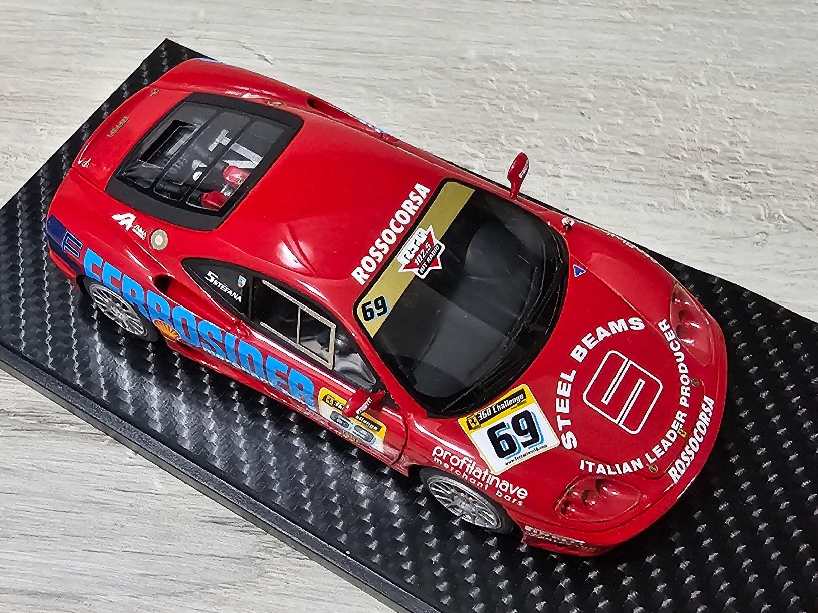 Ferrari Modellautos: BBR Ferrari 360 Rossocorsa 1/43 – Gebraucht aus Chiasso von R.e.g.59