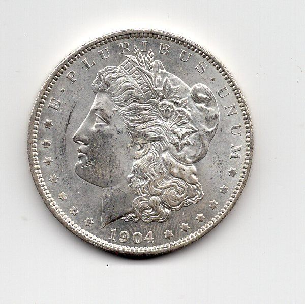 Tutti le monete: (218) USA, 1 Dollar 1904, Super stgl – Usato da Rüthi (Rheintal) venduto da erdnuessli1 1