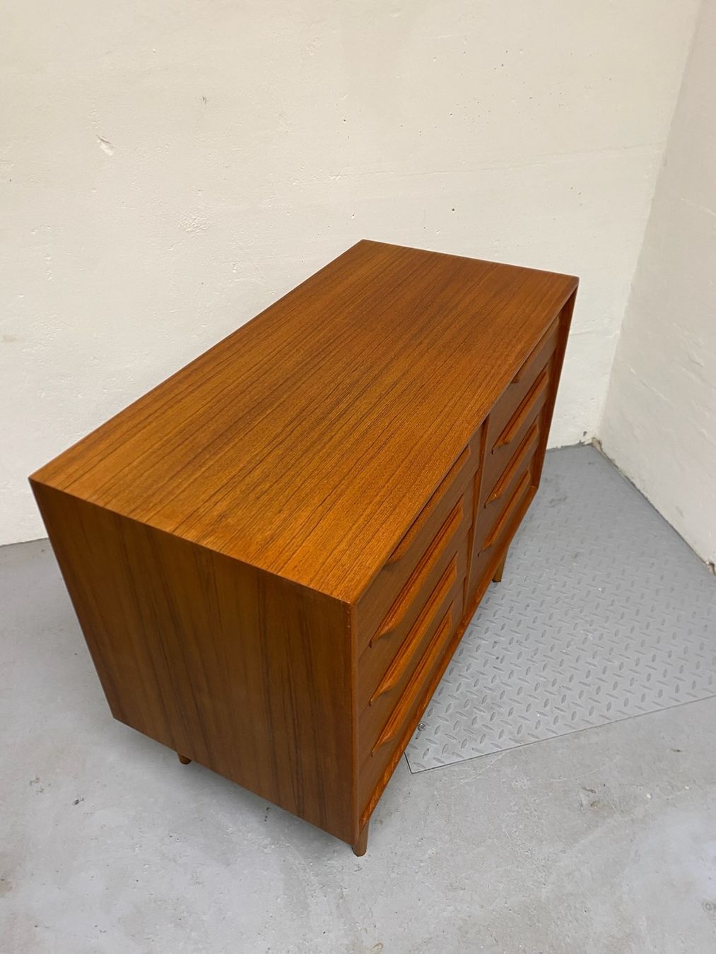Cassettiere: Teak Kommode Riestenpatt Denmark MidCentury 60s – Usato da Basel venduto da MidMod20C 2