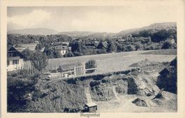 Murgenthal AG Ortsansicht  m. Kiesgrube Nr.13287a ,  ca.1920