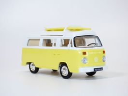 VW T2b Camper Bus 1972-1979 gelb / weiss          1:43