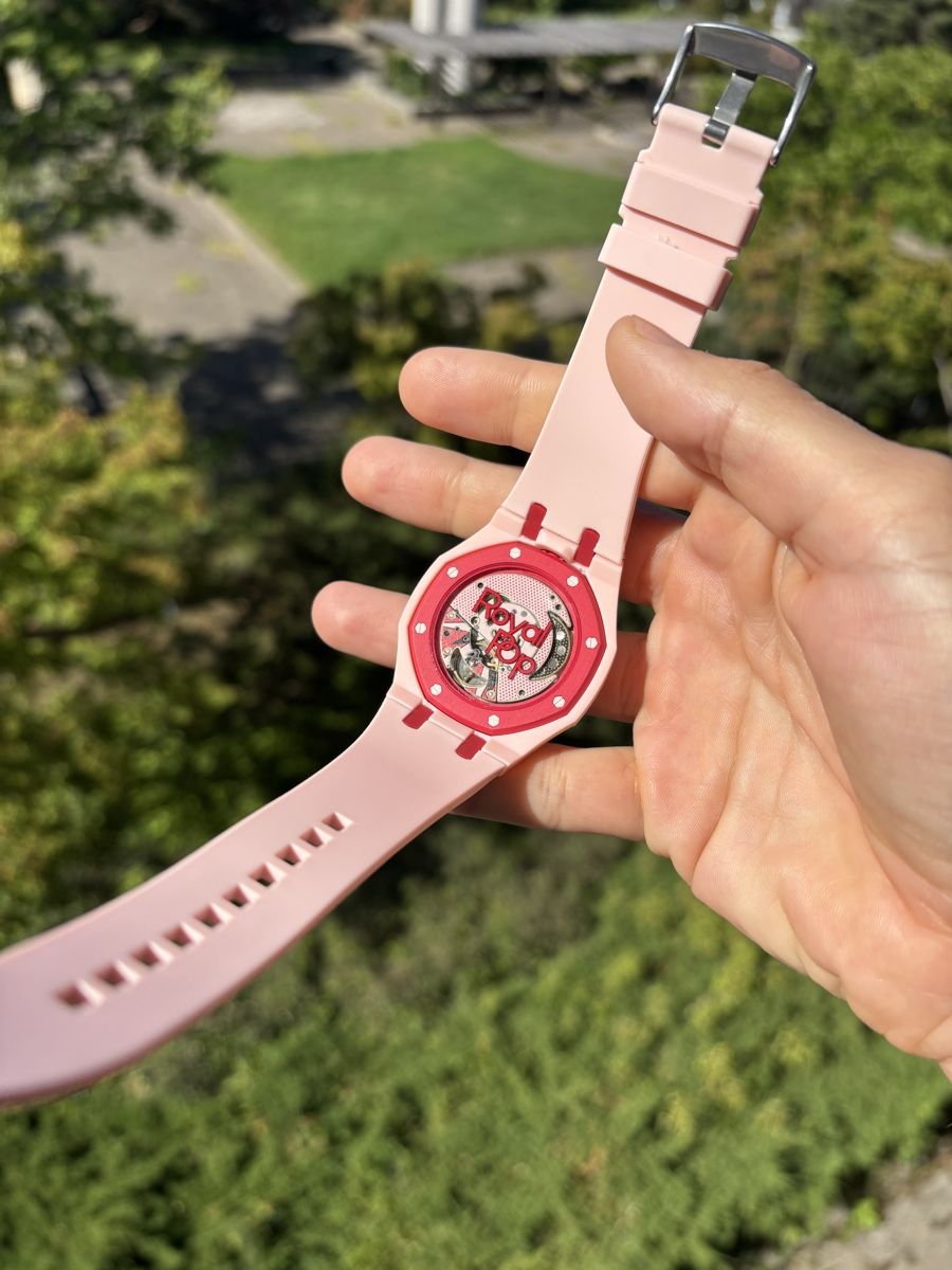 Swatch Uhren: Royal Pop pink – Gebraucht aus Lausanne von marinemtr 1