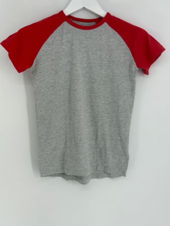 Shirt Grau/Rot Gr. 146 von next