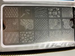 Nagel Stamping Schablone Moyou London, wie neu!