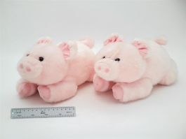 Stofftier Schwein Paar