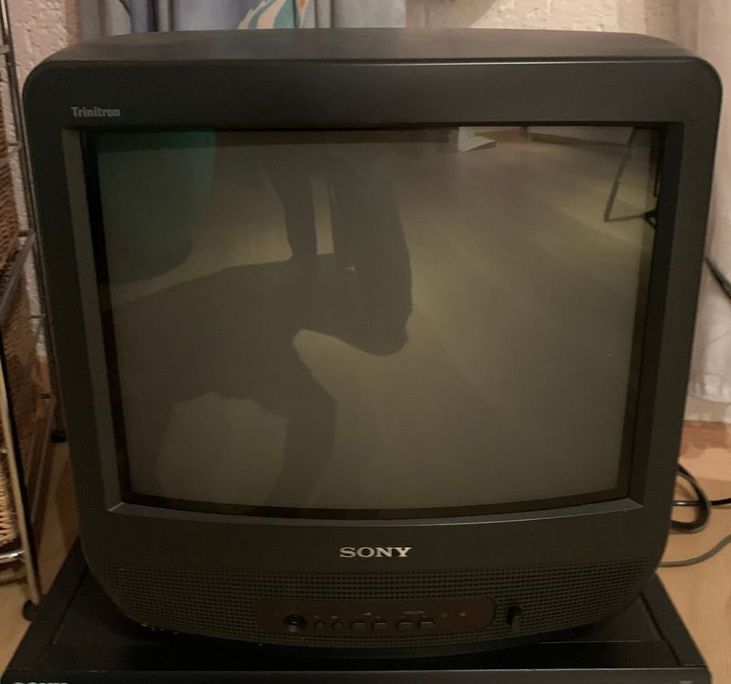 Röhrenfernseher Sony Black Trinitron KV-M1450B 34cm Fernsteu | Kaufen ...