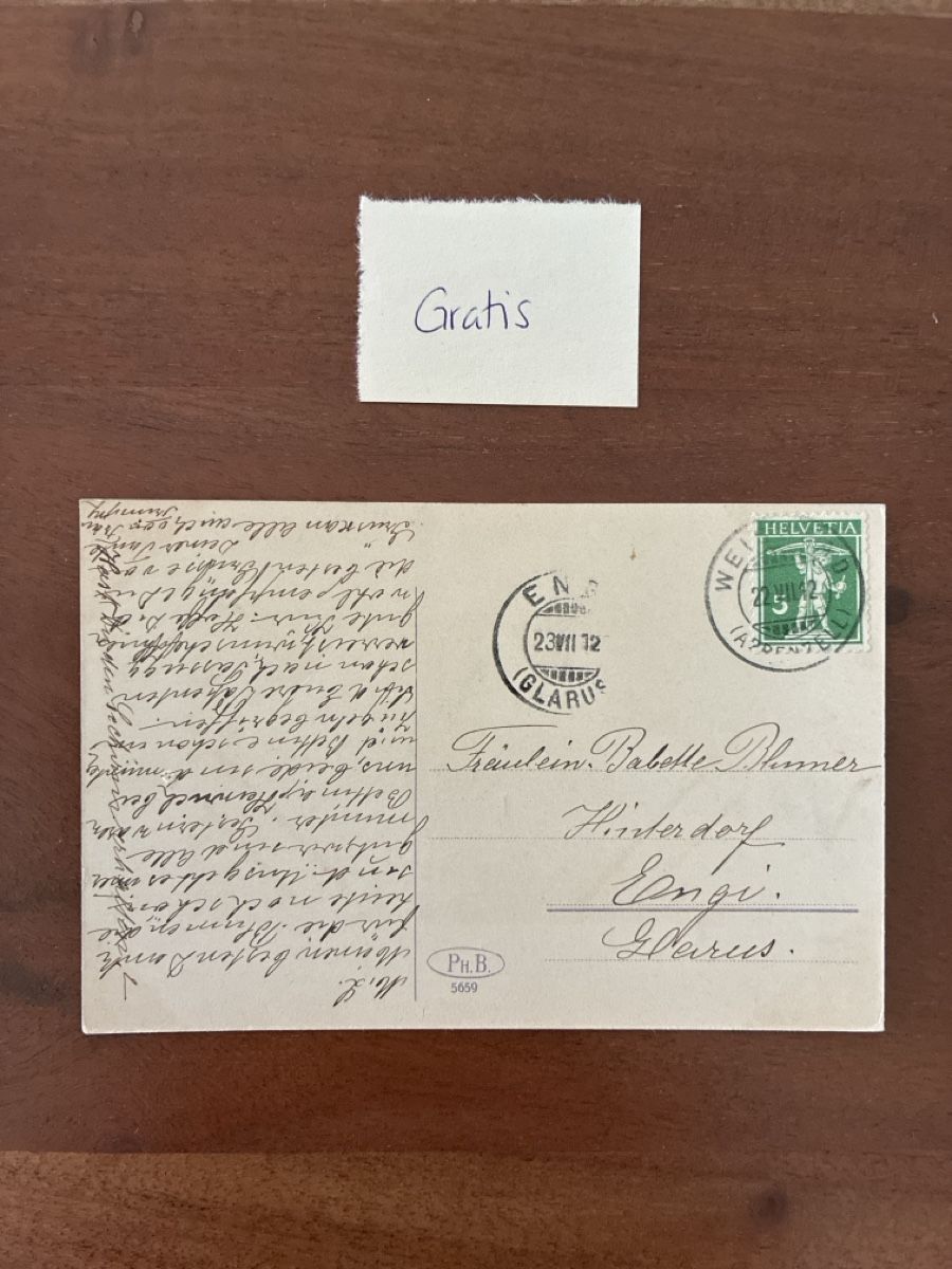 Cartes postales: 10 Ansichtskarten Schweiz vom Wildkirchli AP. B – D'occasion à Oftringen par Cla.vD.74 5