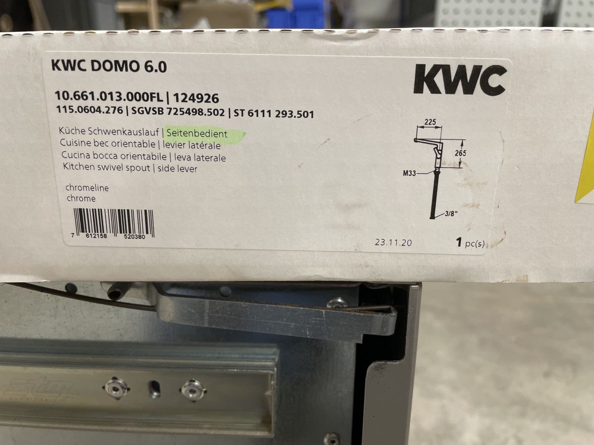 Kwc Rubinetteria: Küchenarmatur KWC Domo 6 – Nuovo e nell'imballaggio originale da Einsiedeln venduto da Shkurte_K 1