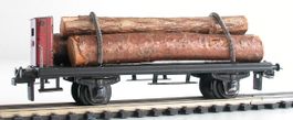 Trix Holztransportwagen Spur H0