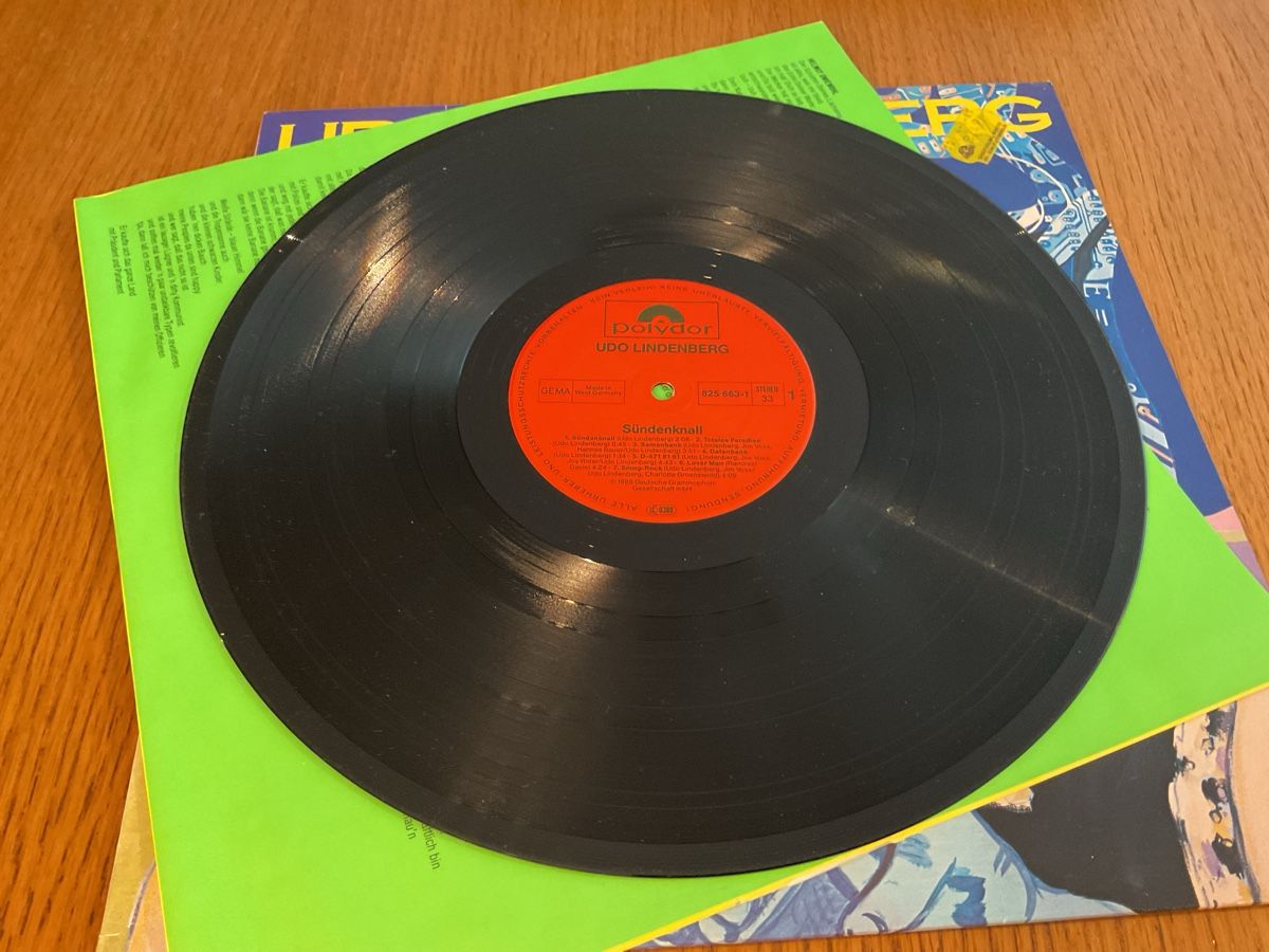 Dischi in vinile: Udo Lindenberg Sündenknall LP Polydor – Usato da Steinach venduto da Quarkie 2
