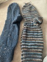 Handgestrickte Socken, Grösse 42/43, warme Wintersocken