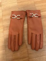 Braune Winterhandschuhe in Lederoptik, Grösse L, neuwertig!