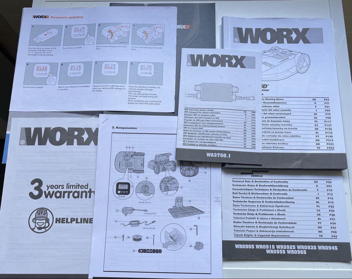 Worx Tagliaerba: Worx Landroid WR141E 500m2 BJ 2019 – Usato da Birsfelden venduto da wer_cs65 5