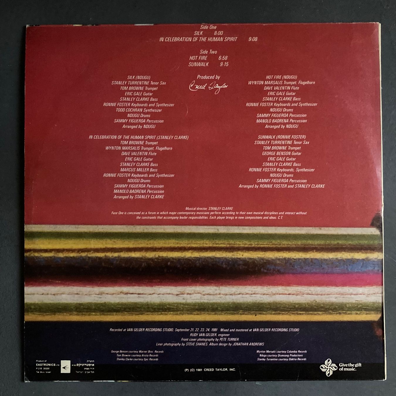 Schallplatten: Silk - Fuse One - LP 1981 - Jazz Funk – Gebraucht aus dachsen von oheio 1