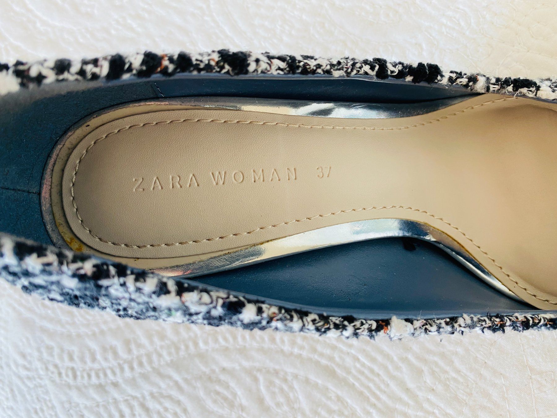 Zara Damenschuhe: TWEED PUMPS, 37, NEU! – Gebraucht aus Gunten von divertimenti 5