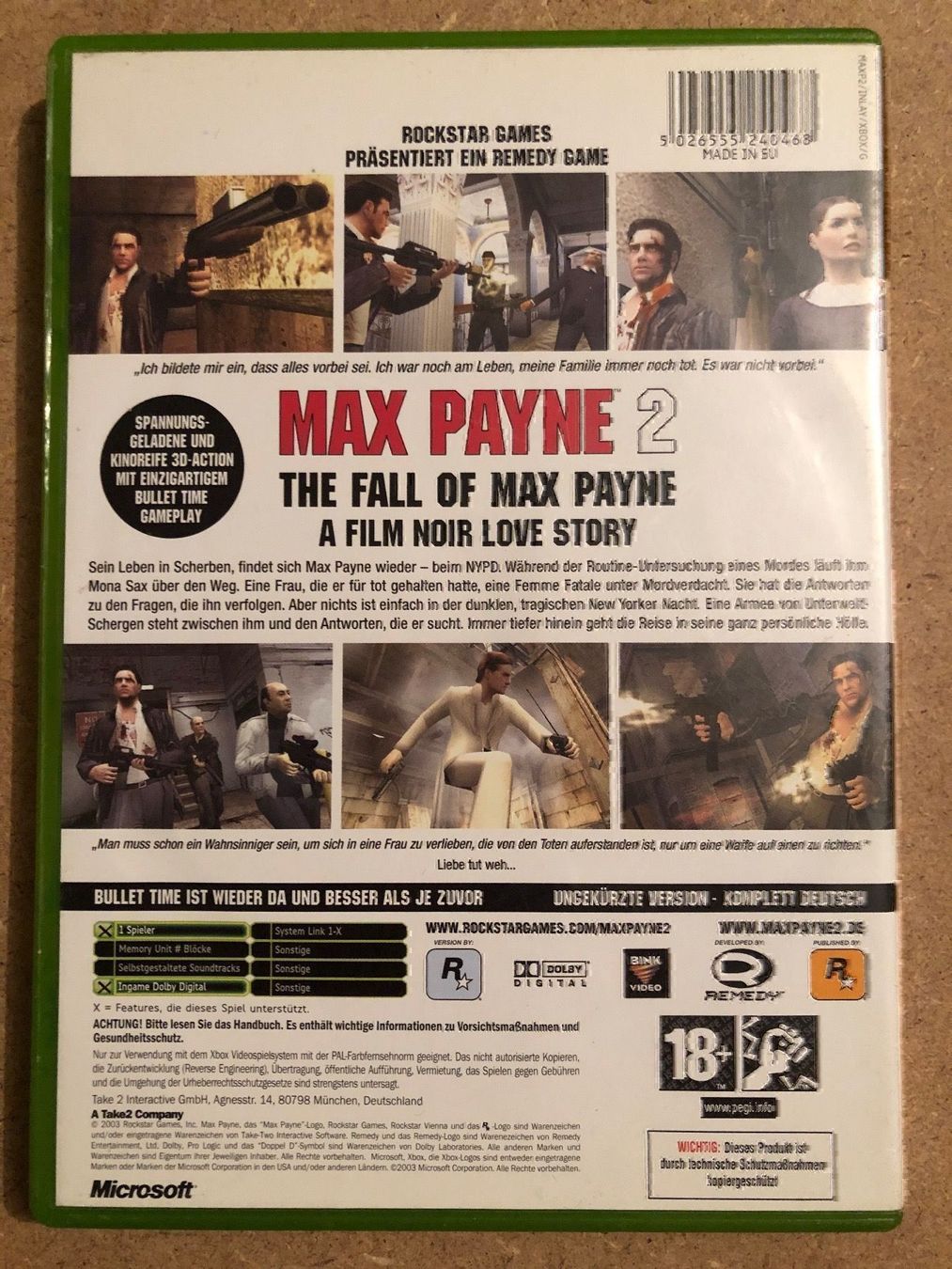 Spiele: Max Payne 2 für Xbox – Gebraucht aus Kestenholz von Mad18 1