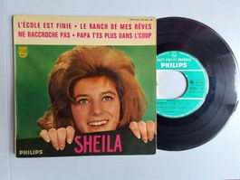 Vinyl Single - Sheila - L’école Est Finie - France 1963