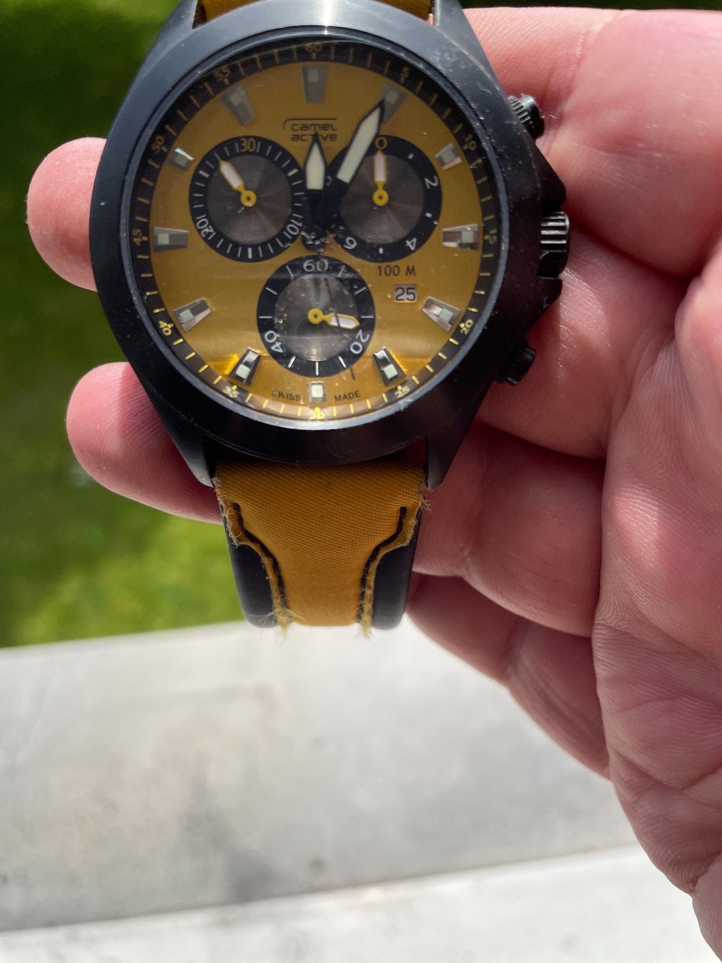 Alarm Camel Active Uhren Poljot Camel Chronograph Herrenuhr