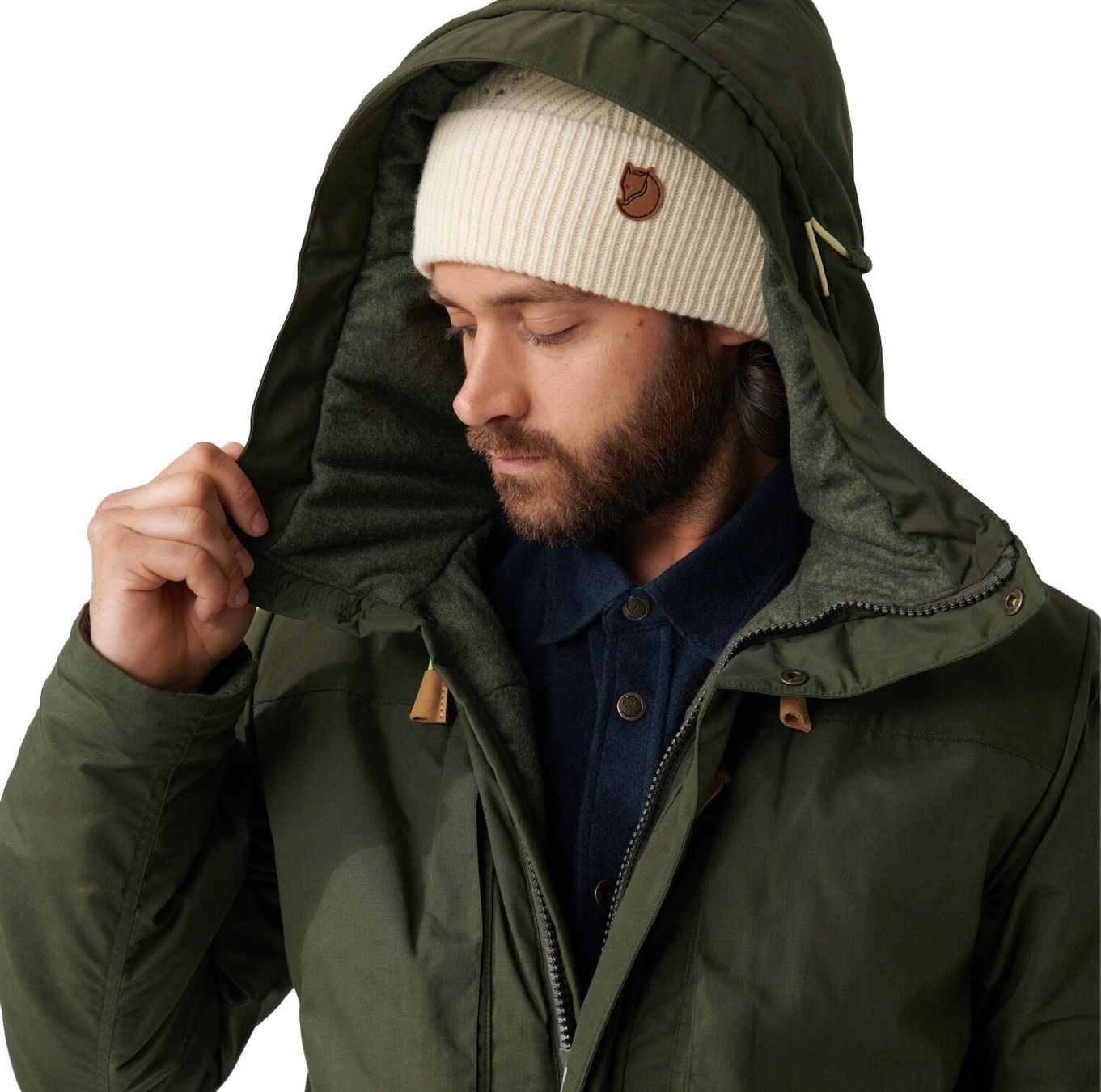 Fjällräven Jacken: Fjällräven Singi Wool Padded Parka M Deep Forest Gr.L Herren – Neu und originalverpackt aus Basel von Seifehuesli 3