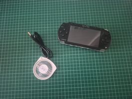 Sony PSP 3004 Black with UMD Soccer PES 5
