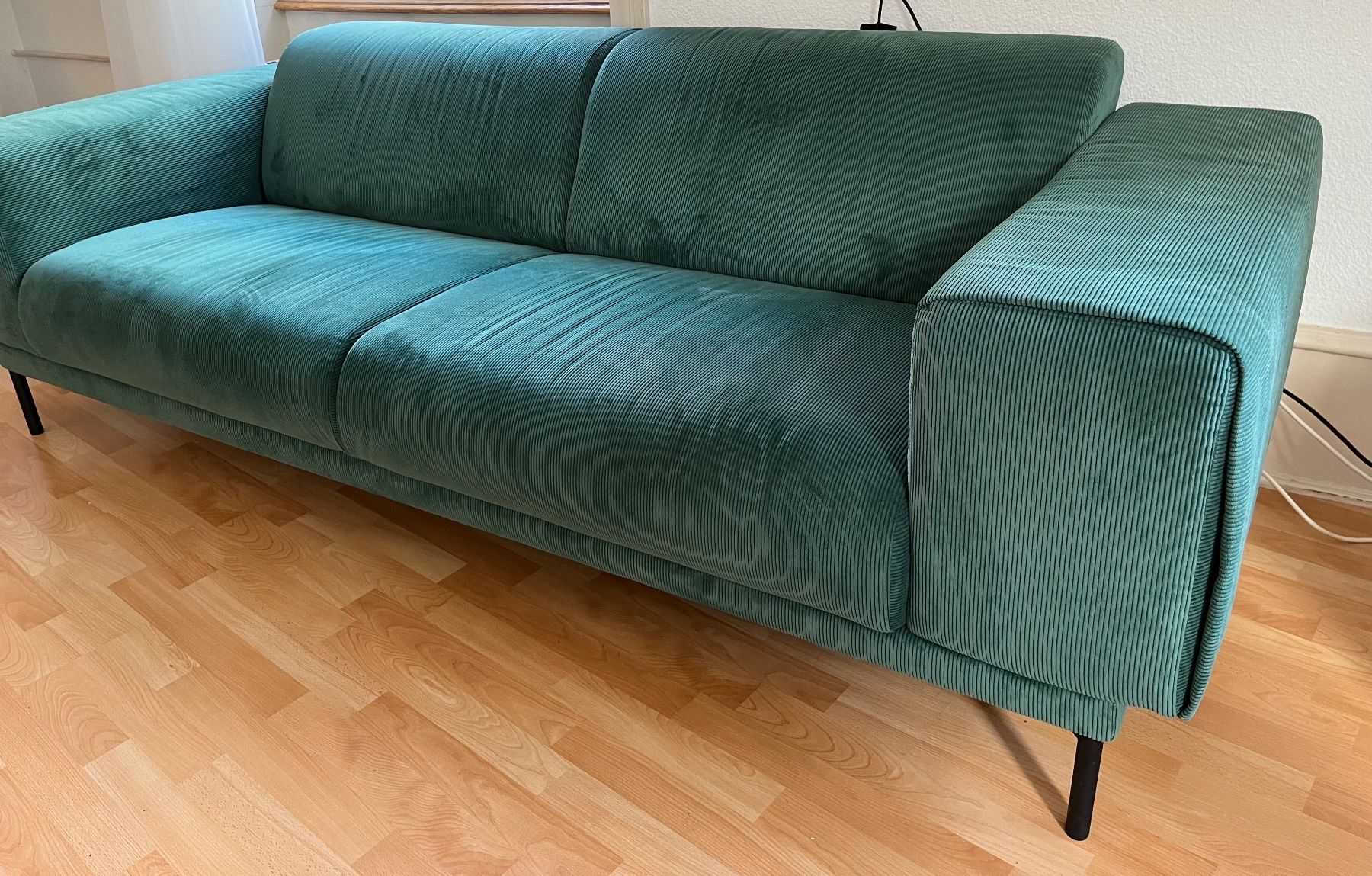 Pfister Sofas: 3er Sofa Smaragdgrün – D'occasion à Basel par and_j5sg