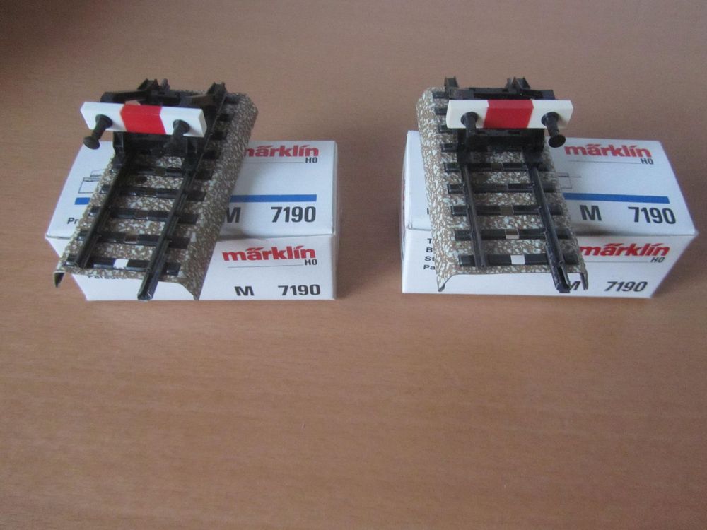 Märklin HO 7190 2x Butoir / Prellbock (Neuf (Voir description)) à ...