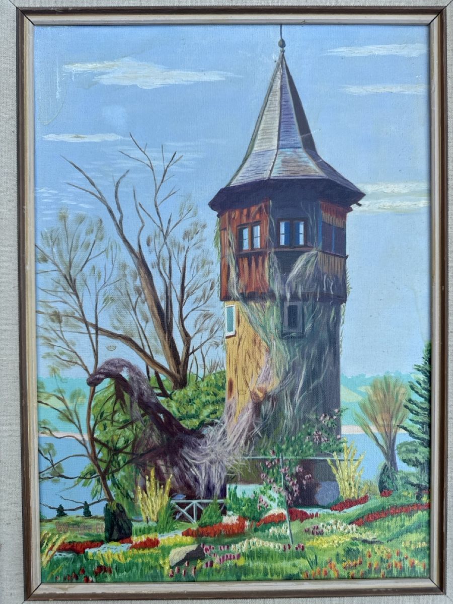 Gemälde: Ölgemälde auf Schutzmann Leinwand – Gebraucht aus Zürich von Brockiwelt 1