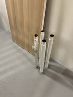 Ikea Tischplatte Eiche hell 150x75 mit 4 Tischbeinen neu