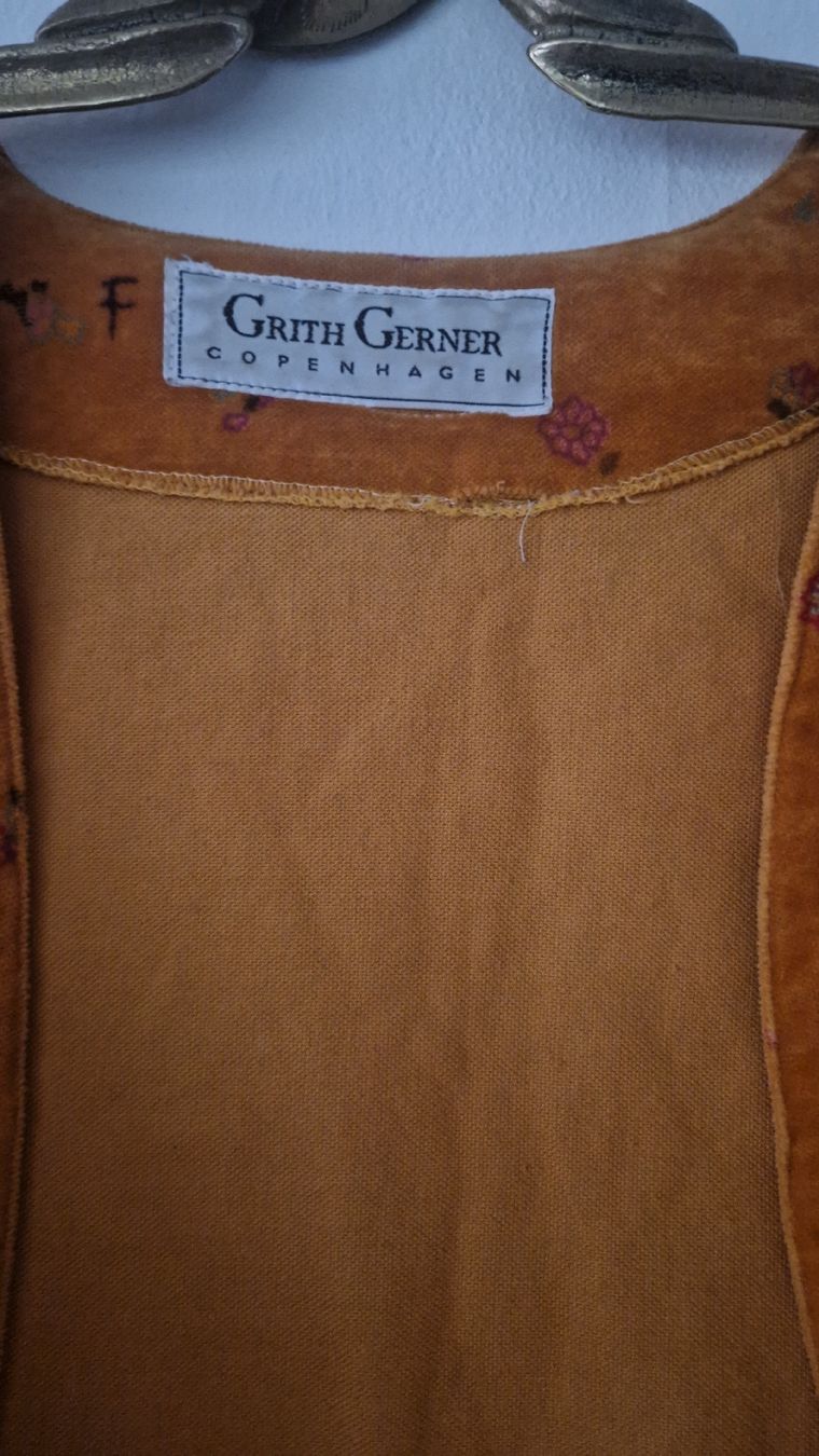 Boleros: Grith Gerner Bolero Orange Gemustert Groesse M – Neu (gemäss Beschreibung) aus Zürich von mis_2kxn 1