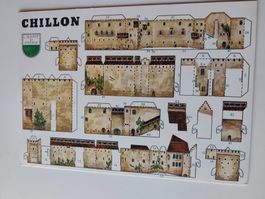 Bastelbogen "Schloss Chillon" aus dem Jahre 1978