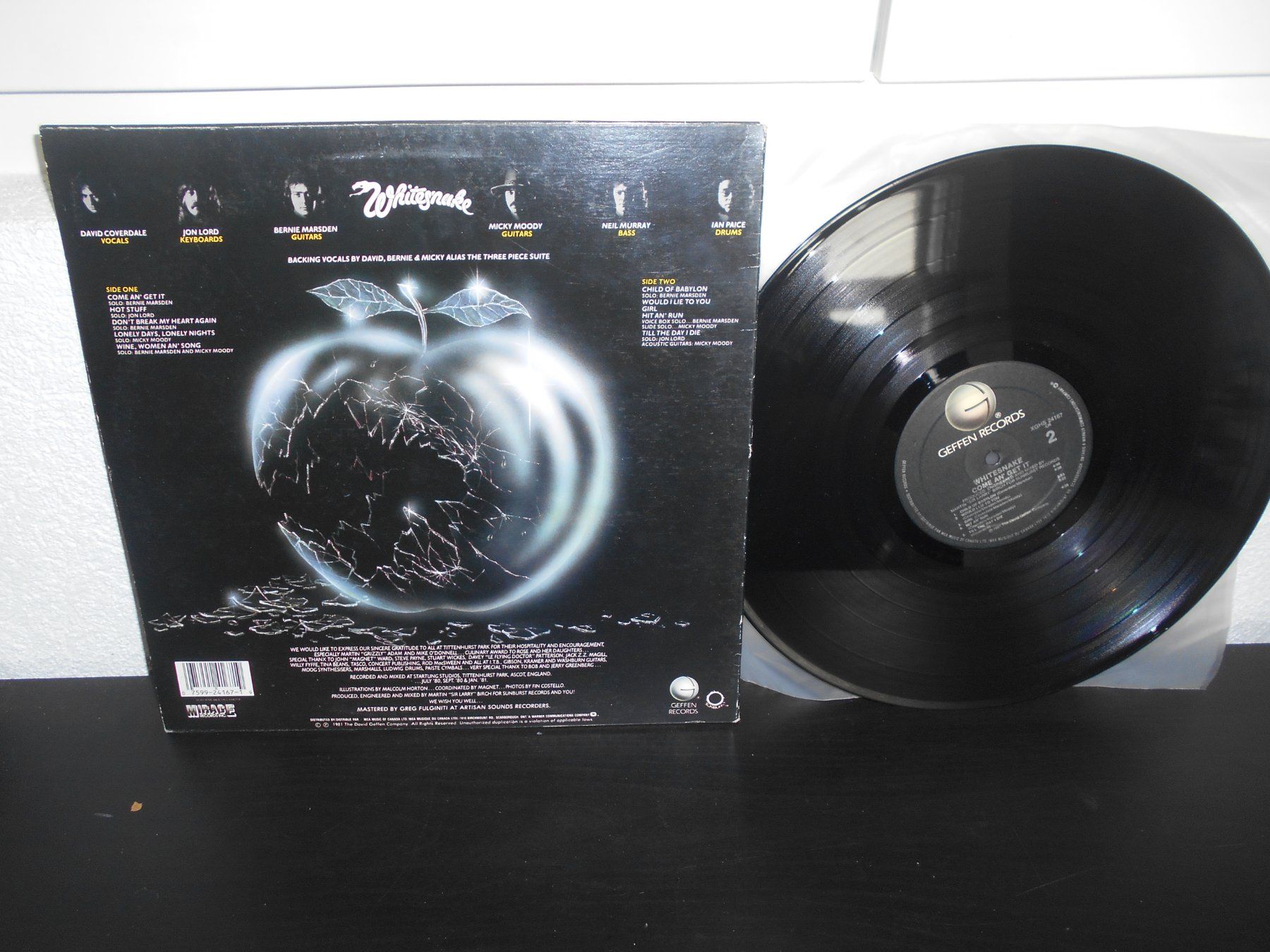 Schallplatten: Whitesnake – Come An' Get It / 1981 – Gebraucht aus Aarberg von witchhunter01 1
