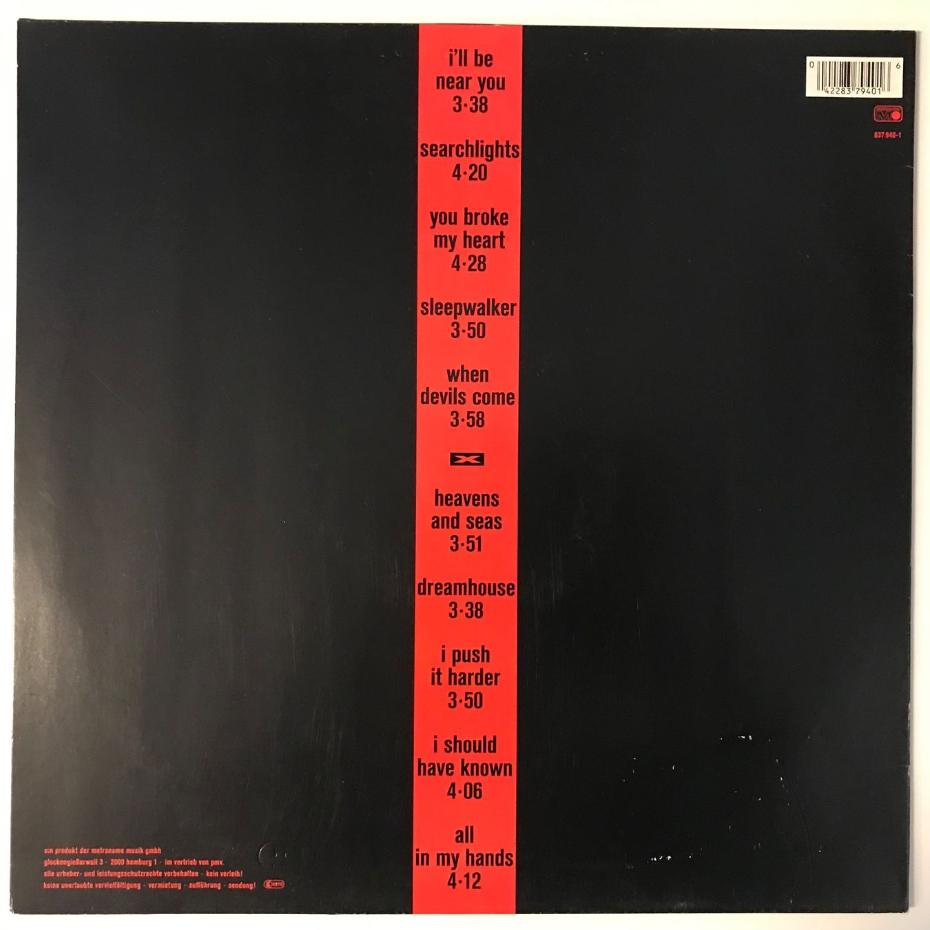 Dischi in vinile: X Mal Deutschland - devils – Usato da Aesch BL venduto da BlueMusicRecords 1