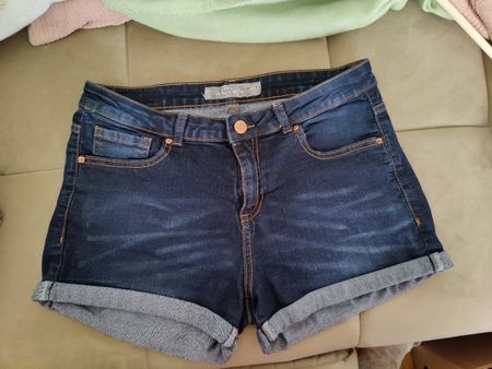 Sommer Jeans Shorts, dunkelblau, Gr. 40, Top Zustand!
