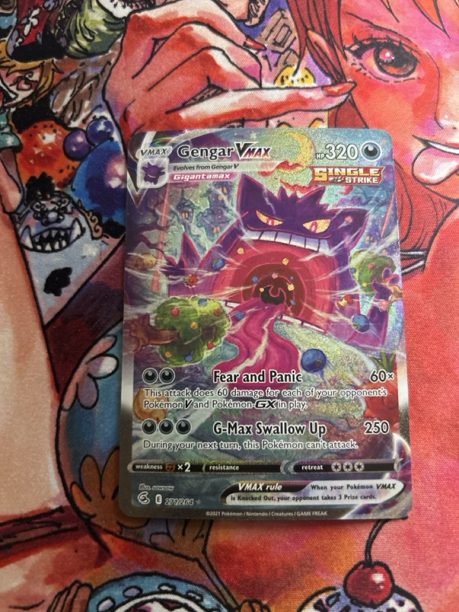 Pokémon Carte collezionabili: Gengar Vmax 271/264 – Nuovo (secondo la descrizione) da Zürich venduto da AinzCHF