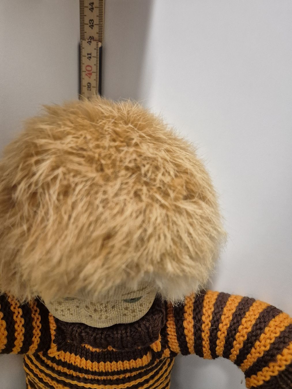 Bambole: Handgemachte Stoffpuppe, ca 39cm – Usato da Unterägeri venduto da Idecurtins 1