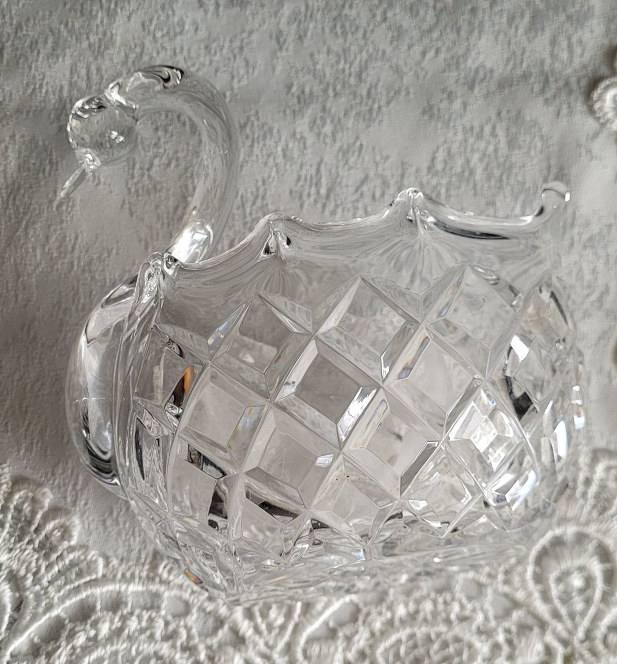 Globus Bicchieri: Schöner Schwan,Handgeschliffenes Glas – Nuovo (secondo la descrizione) da Mönchaltorf venduto da Joka013 5