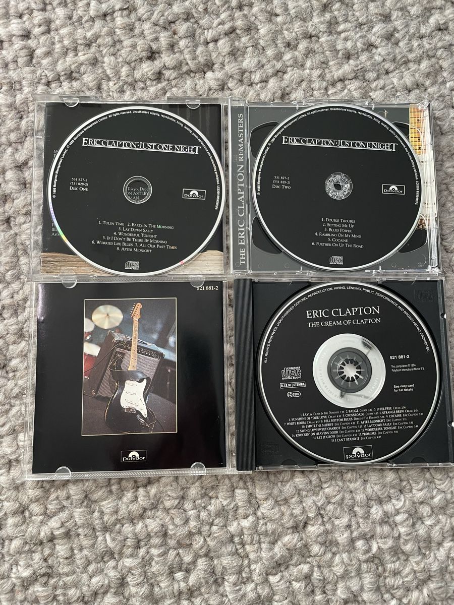 CD: 2x Eric Clapton (1x Eric Clapton Remasters) – Nuovo (secondo la descrizione) da Reinach AG venduto da trigger7811 1