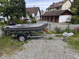 Top Quicksilver Schlauchboot mit Suzuki Motor & Zubehör!