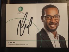Cacau - handsigniert DFB Autogrammkarte