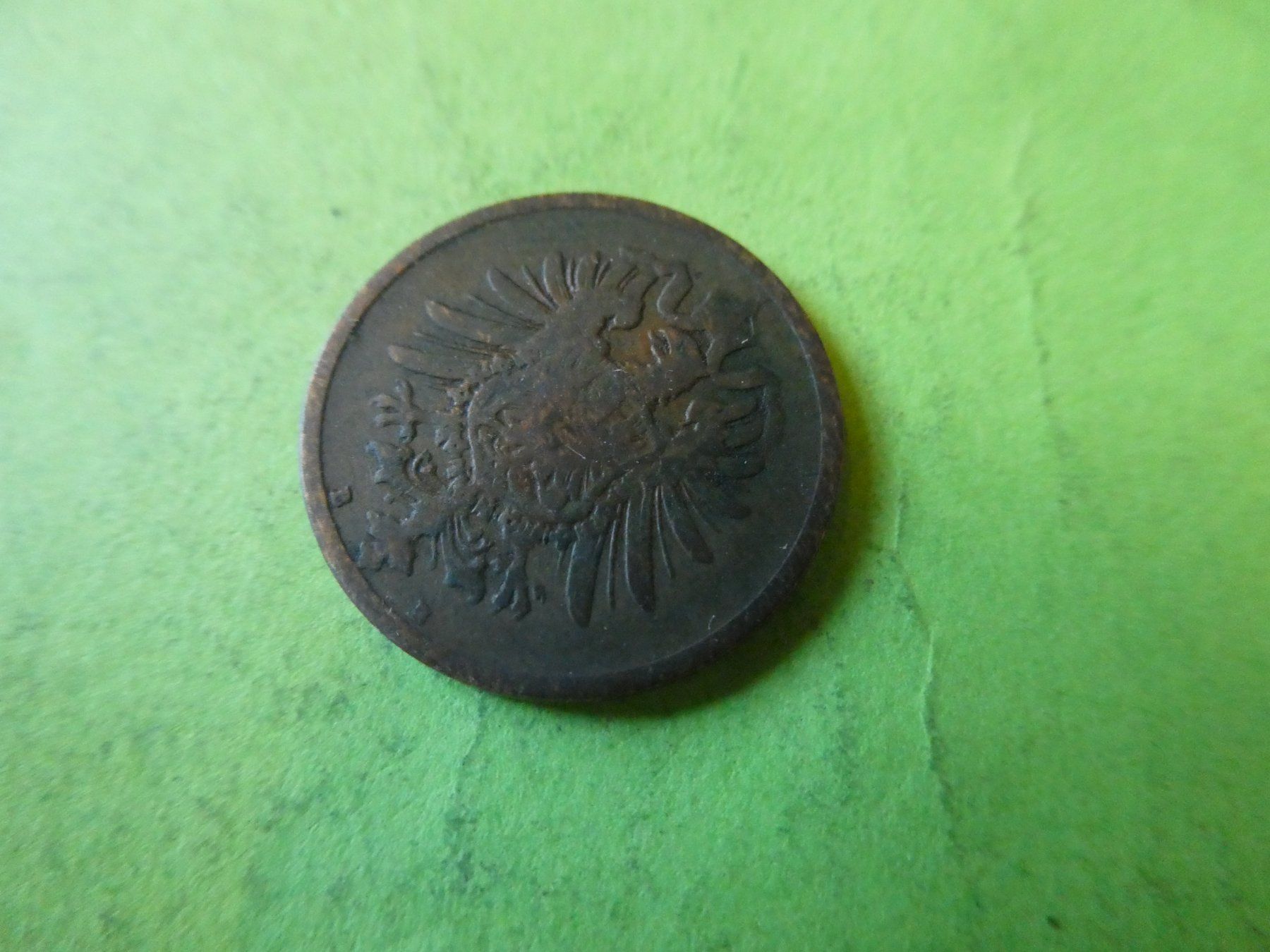 Tutti le monete: Dt. Reich 1875 B, 2 Pfennig – Usato da Hinterforst venduto da Rohusri 1