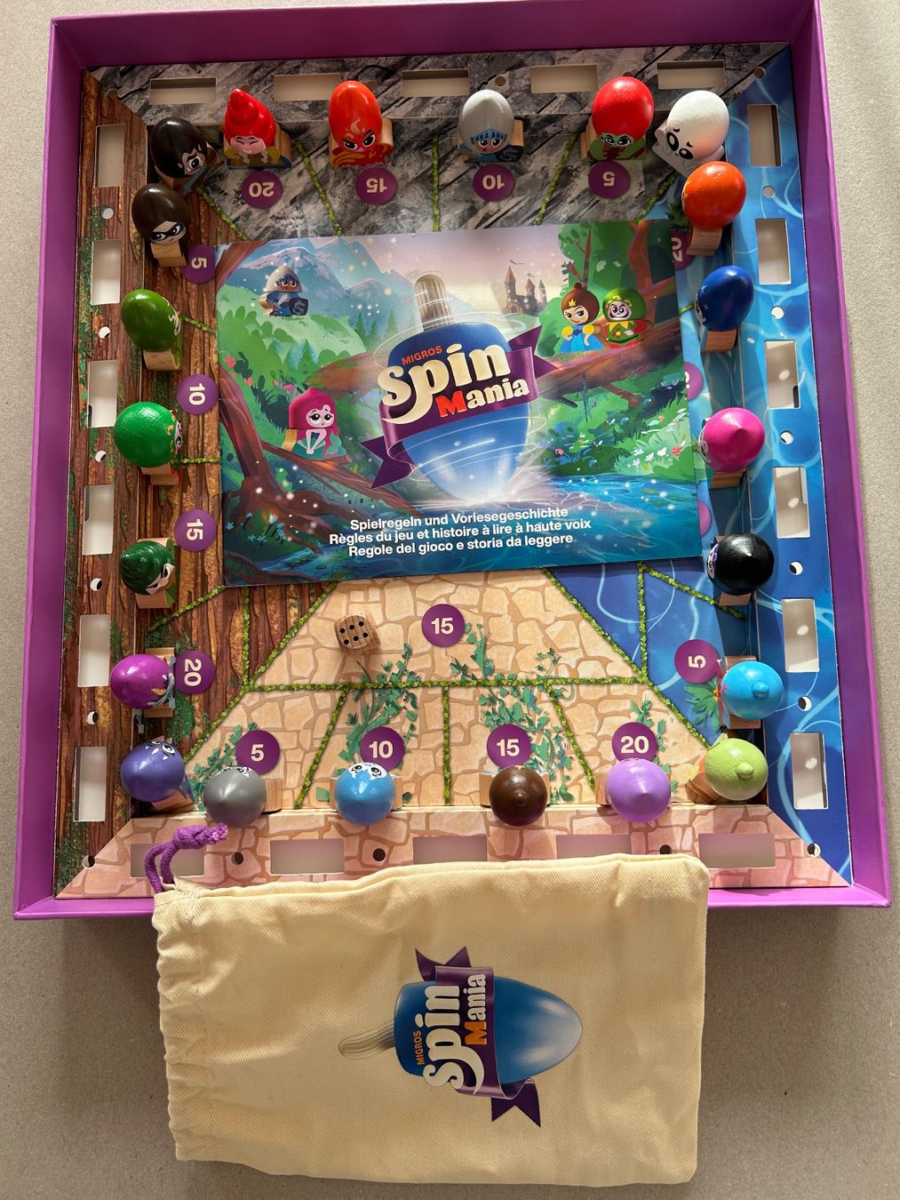 Migros Giochi: SpinMania Sammel+Spielbox – Nuovo e nell'imballaggio originale da Neu St.Johann venduto da har_f865 4