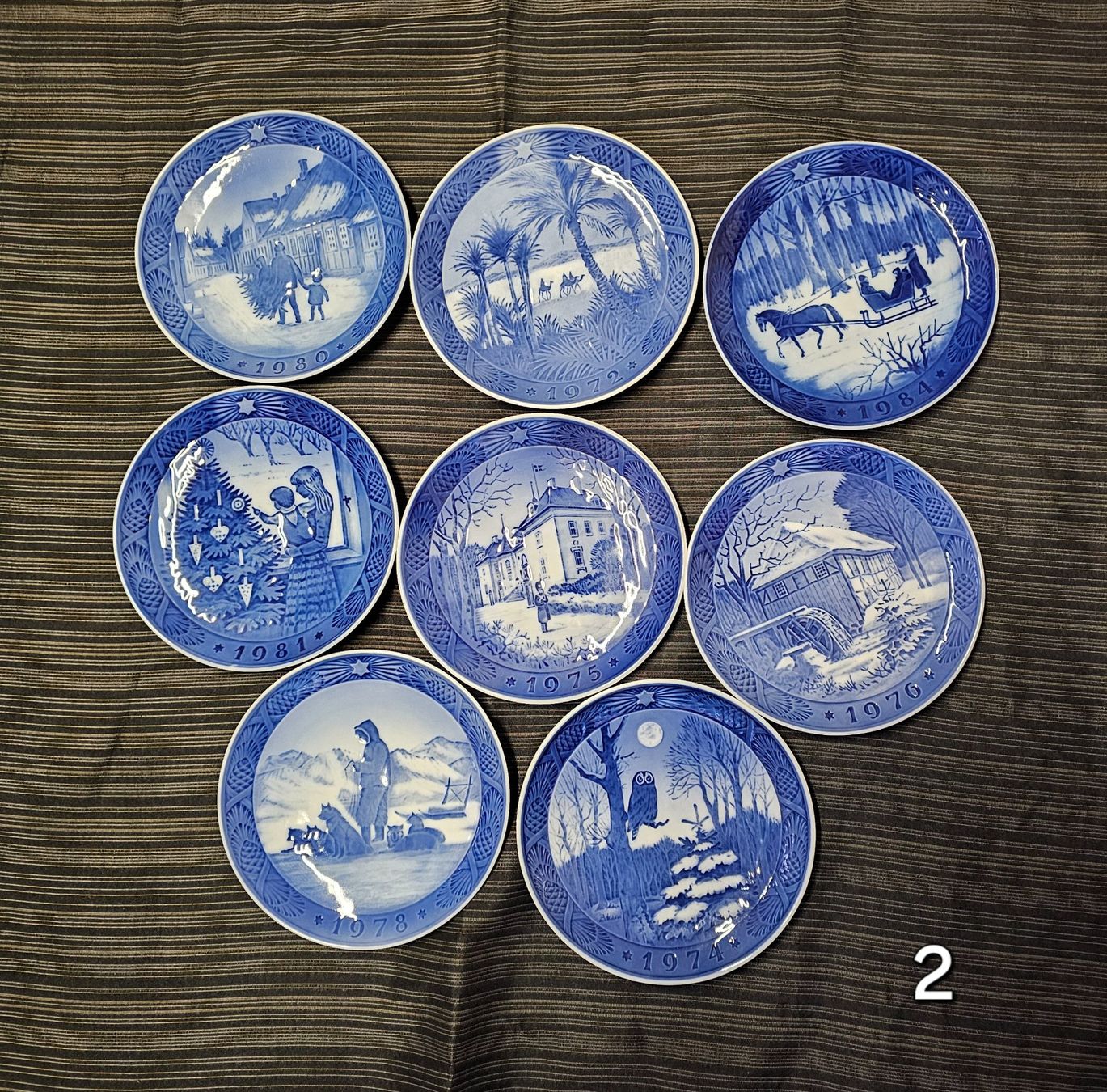 Assiettes: ROJAL COPENGAGEN TELLER  8 STÜCK – D'occasion à Schönenwerd par Sneki55