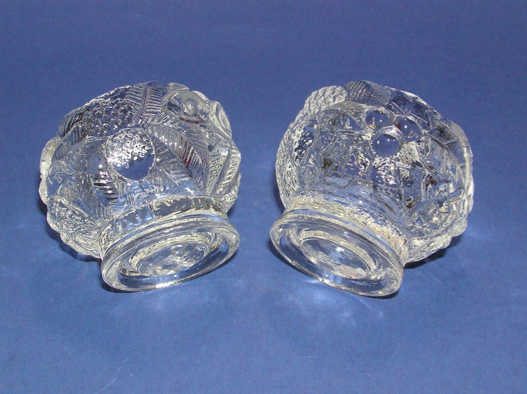 Portacandele: 2 GLAS TEELICHTER – Usato da Grenchen venduto da country59 1