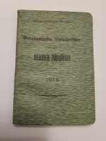 Schweizer Armee: Infanterie-Mitrailleure Vorschriften, 1916